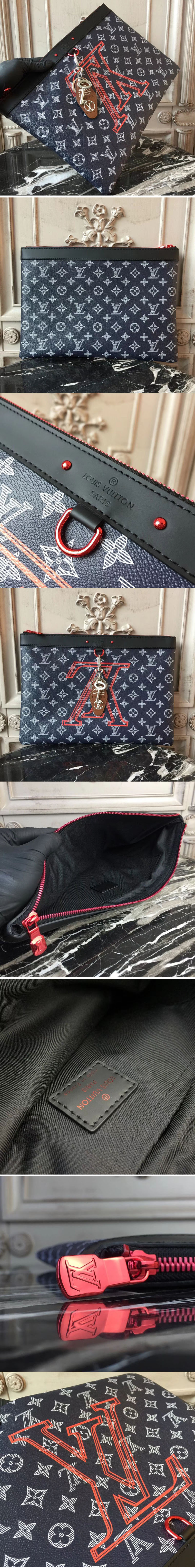 Replica Louis Vuitton M62905 Pochette Apollo Monogram Upside Down Canvas Bags