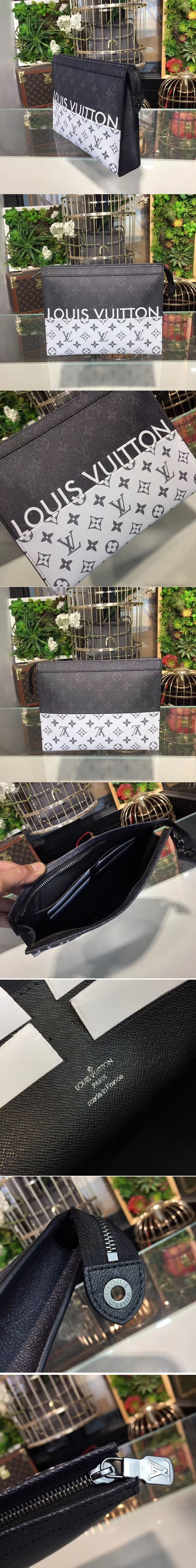 Replica Louis Vuitton M63039 Pochette Voyage MM Monogram Canvas Bags