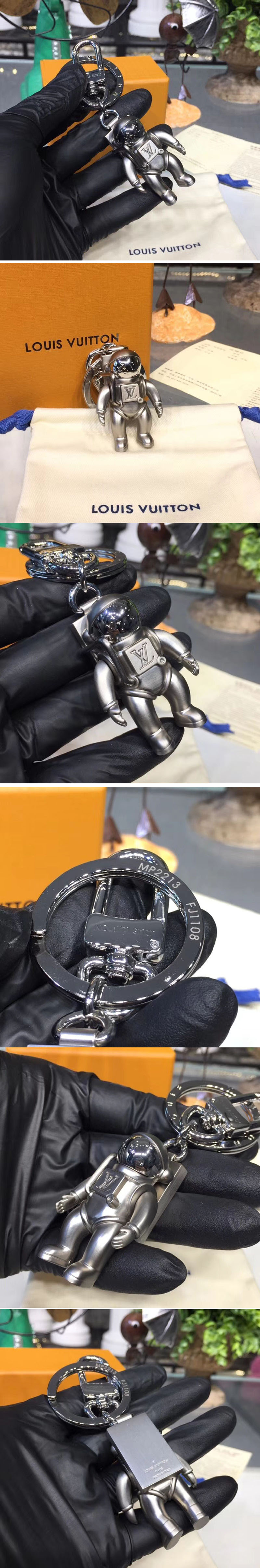 Replica Louis Vuitton MP2213 LV Spaceman Bag Charm and Key Holder