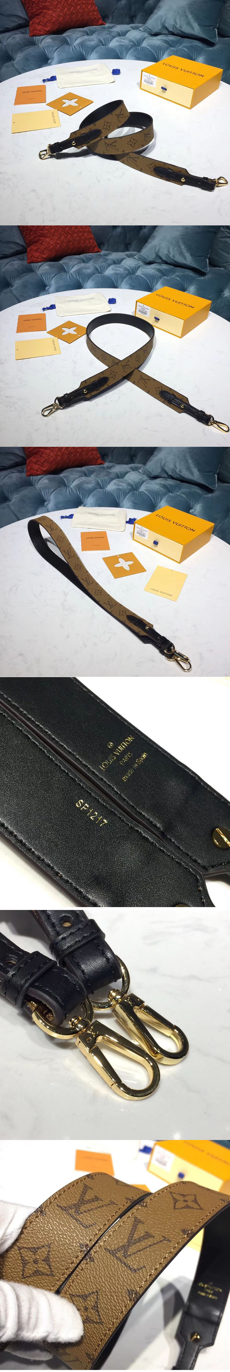 Replica Louis Vuitton J02371 LV Bandouliere XL Monogram Reverse Canvas Black