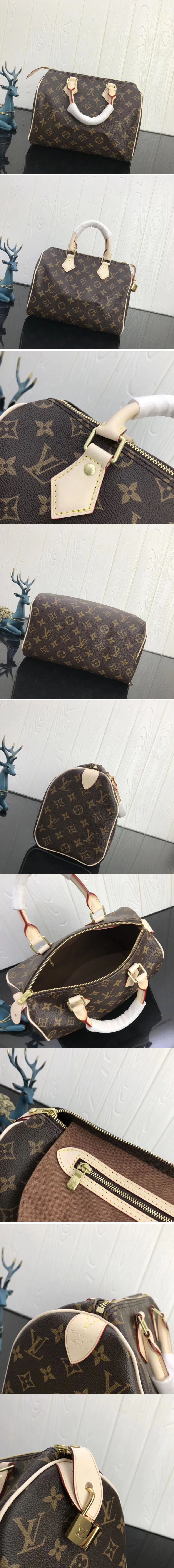 Replica Louis Vuitton M41109 LV Speedy 25 Monogram Canvas