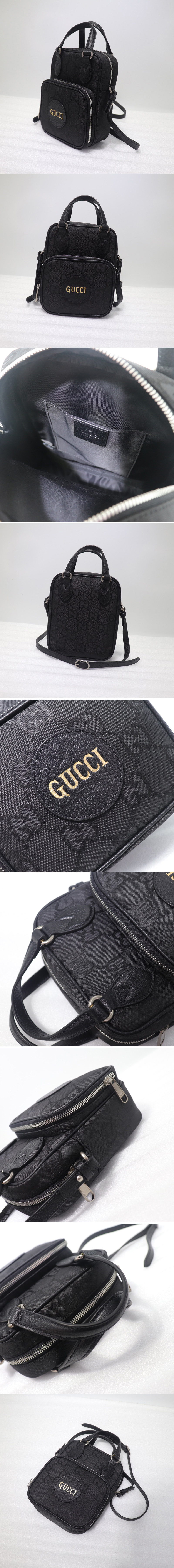 Replica Gucci ‎625850 Gucci Off The Grid shoulder bag in Black GG nylon