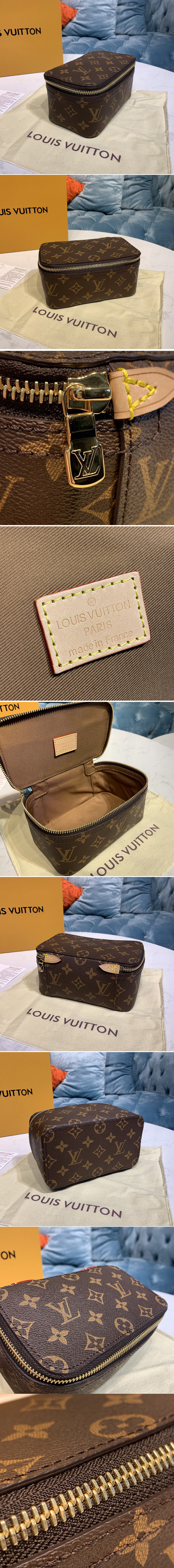 Replica Louis Vuitton M43688 LV Packing Cube PM in Monogram canvas