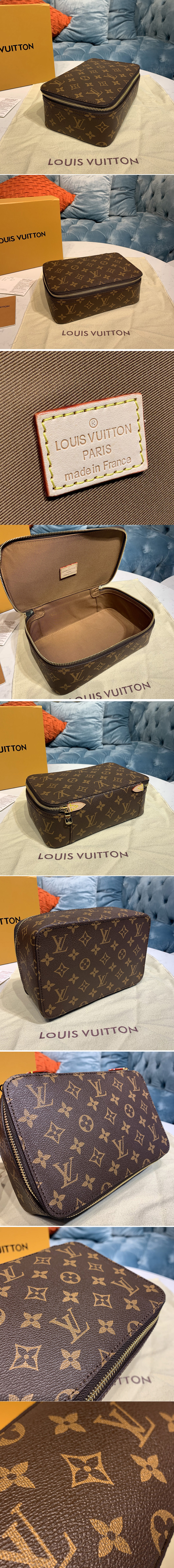 Replica Louis Vuitton M43689 LV Packing Cube MM in Monogram canvas