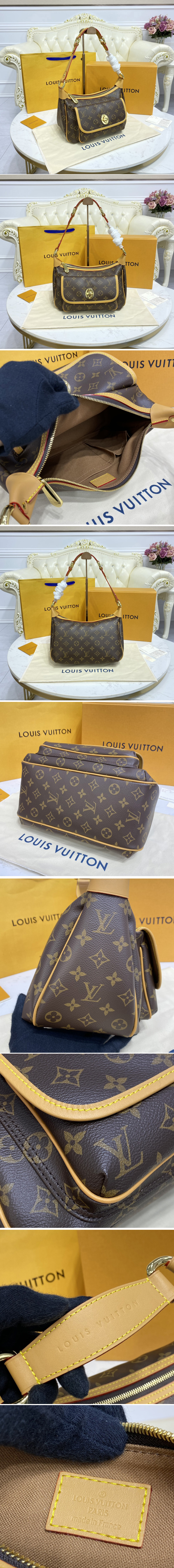 Replica Louis Vuitton M40077 LV Monogram Tikal GM Shoulder Bag in Monogram Canvas