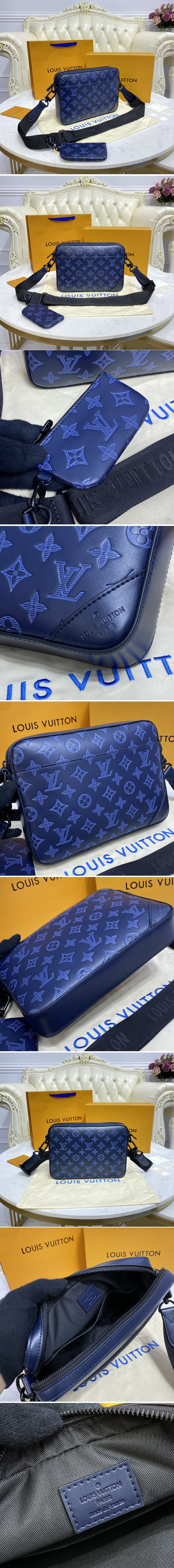 Shop Louis Vuitton MONOGRAM Duo Messenger (M45730) by Ravie