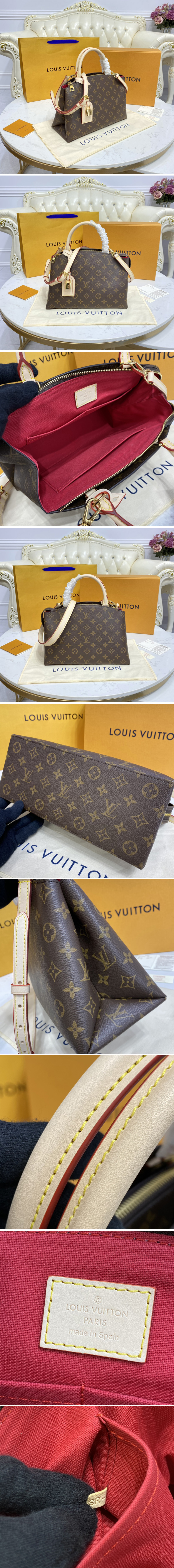 Replica Louis Vuitton M45900 LV Petit Palais tote bag in Monogram canvas