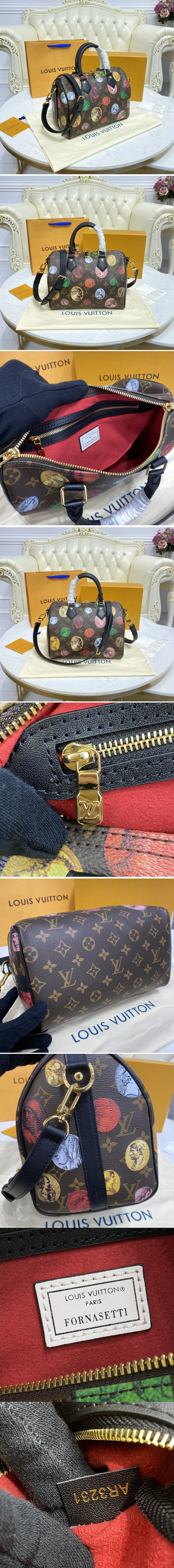 Replica Louis Vuitton M45910 LV Speedy Bandoulière 25 handbag in Monogram canvas