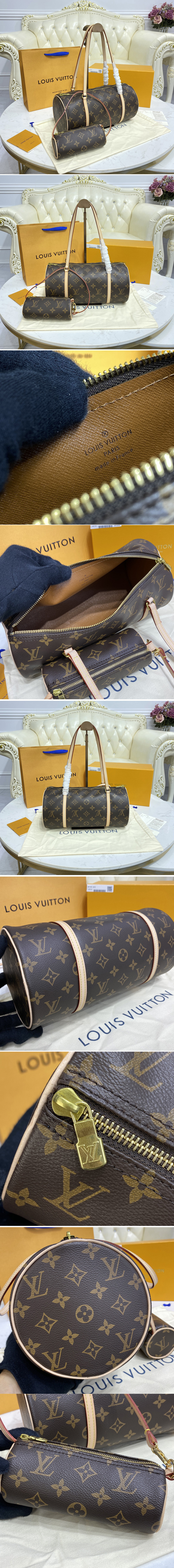 Replica Louis Vuitton M51385 LV Papillon 30 Bag in Monogram Canvas