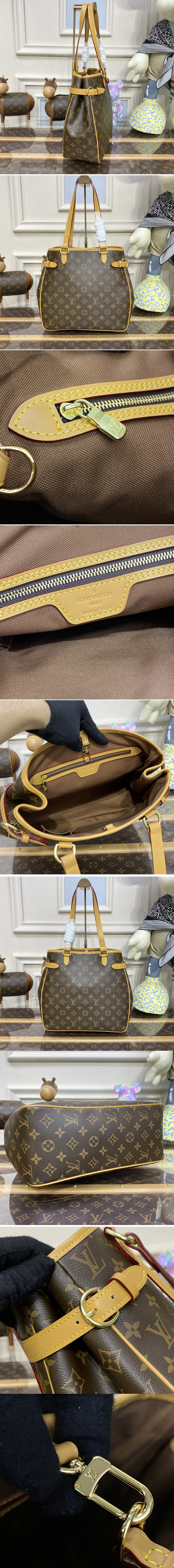 Replica Louis Vuitton M51153 LV Batignolles Vertical Tote Bag in Monogram Canvas