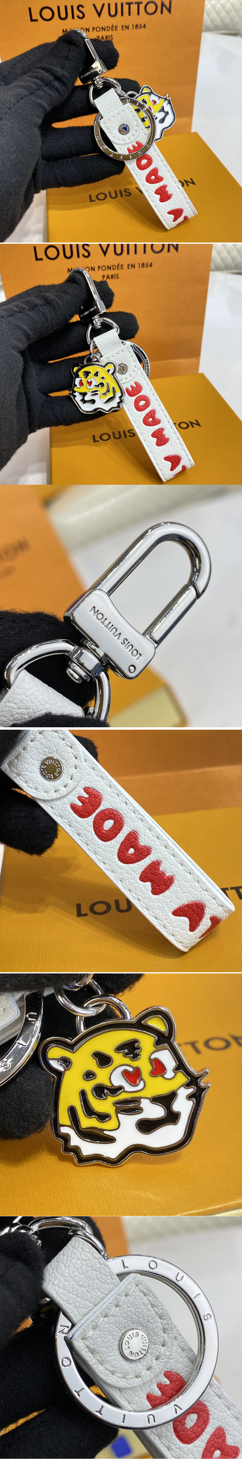 Replica Louis Vuitton MP3225 LV LV Made Dragonne bag charm and key holder