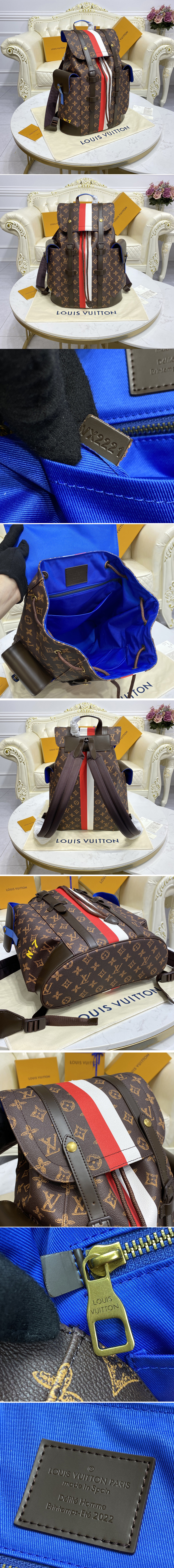 Replica Louis Vuitton M59662 LV Christopher MM backpack in Monogram Canvas