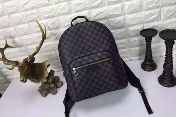 Replica Louis Vuitton N41473 Damier Graphite Josh Backpack Bags