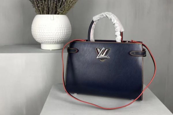 Replica Louis Vuitton M54980 Twist Pm Epi Leather Bags Indigo