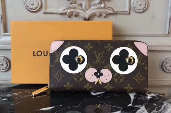 Replica Louis Vuitton M67246 Monogram Canvas Zippy Wallets