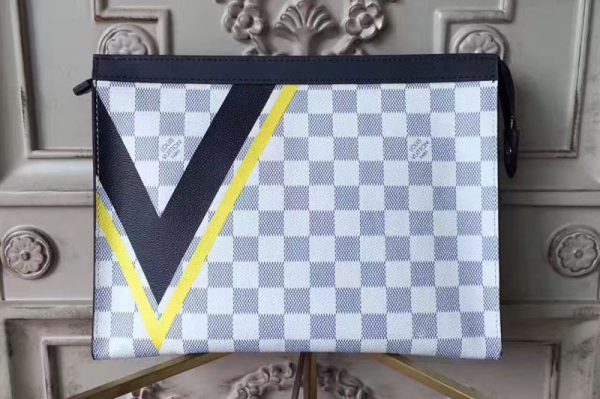 Replica Louis Vuitton N64023 Damier Azur Canvas Pochette Voyage