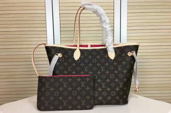 Replica Louis Vuitton M41178 Monogram Canvas Neverfull MM Bags