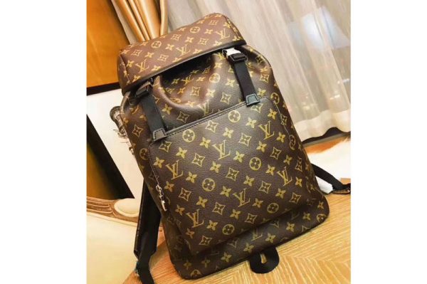 Replica Louis Vuitton M43422 Zack Backpack Monogram Macassar