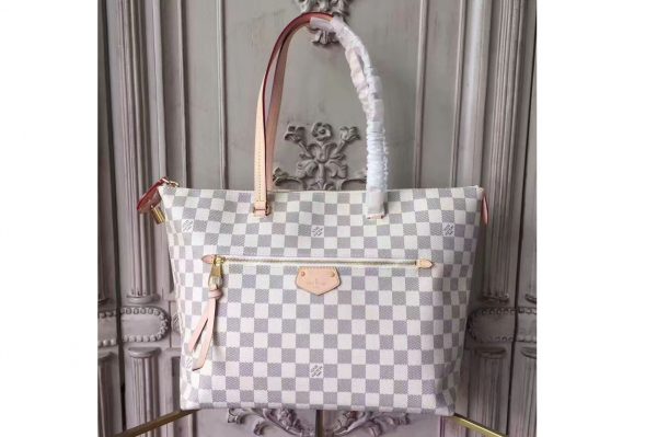 Replica Louis Vuitton N44040 Damier Azur Canvas Iena MM Bags