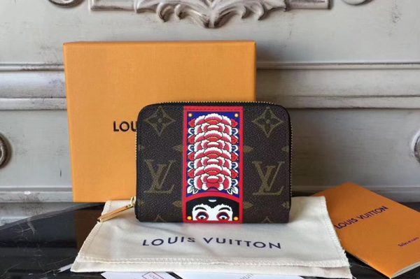 Replica Louis Vuitton M62394 zippy coin purse monogram Canvas Wallets