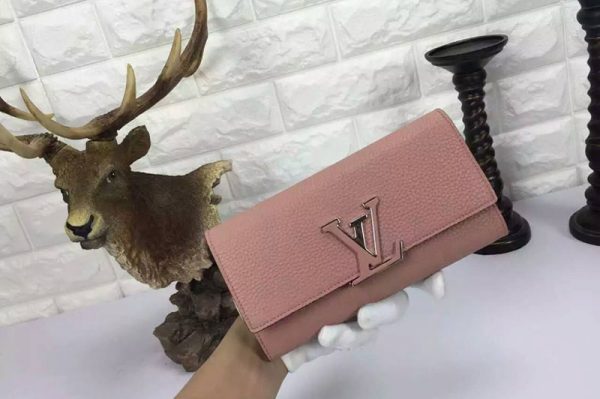 Replica Louis Vuitton M61249 Capucines Wallet Taurillon leather