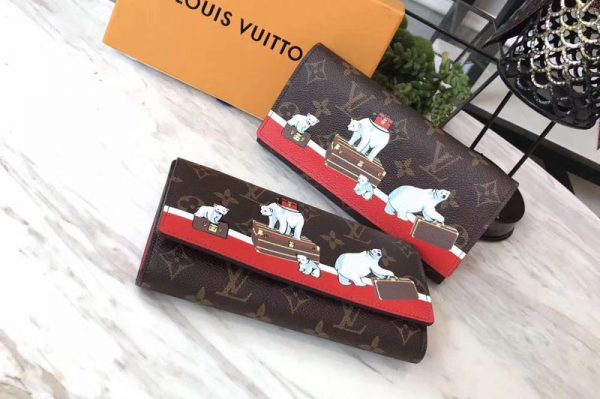 Replica Louis Vuitton M62086 Sarah Wallet monogram Canvas