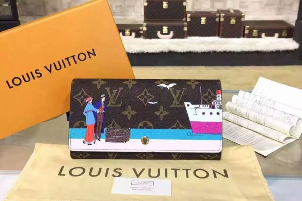 Replica Louis Vuitton M62137 Sarah Wallet Monogram canvas