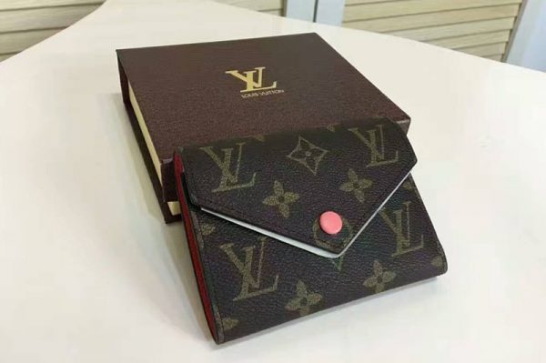 Replica Louis Vuitton M62360 Victorine Wallet Monogram Canvas Red