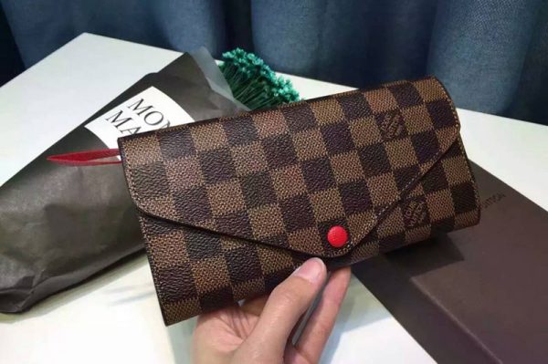 Replica Louis Vuitton N63543 Damier Ebene Canvas Josephine Wallets