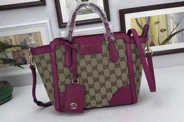 Replica Gucci 368827 Swing mini GG Canvas Top Handle Bags