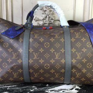 Replica Louis Vuitton M43857 Keepall Bandouliere 50 Monogram Canvas Bags