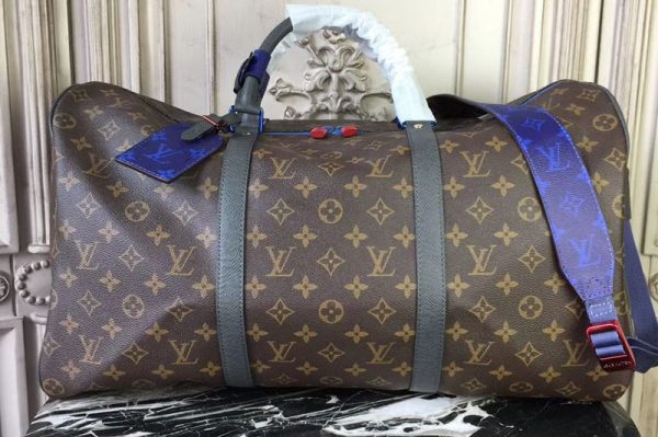 Replica Louis Vuitton M43857 Keepall Bandouliere 50 Monogram Canvas Bags