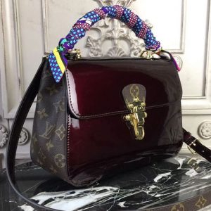 Replica Louis Vuitton M53352 Cherrywood Patent Leather Bags Purple