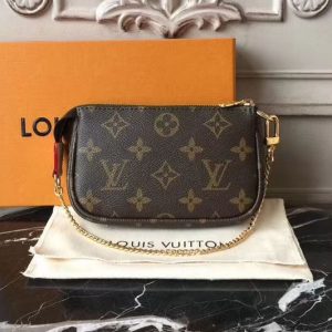 Replica Louis Vuitton M58009 Mini Pochette Accessoires Monogram Canvas Bags