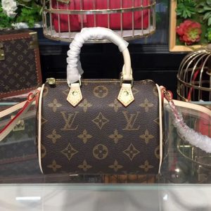 Replica Louis Vuitton M61252 Nano Speedy Monogram Canvas Bags