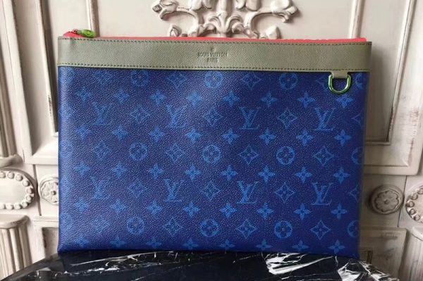 Replica Louis Vuitton M63047 Pochette Apollo Monogram Pacific canvas Bags