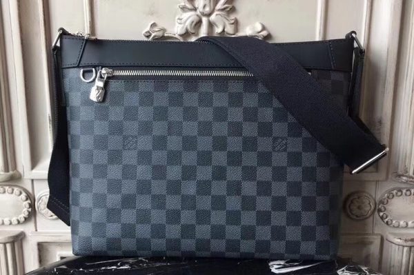 Replica Louis Vuitton N40003 Mick PM Damier Graphite Canvas Bags