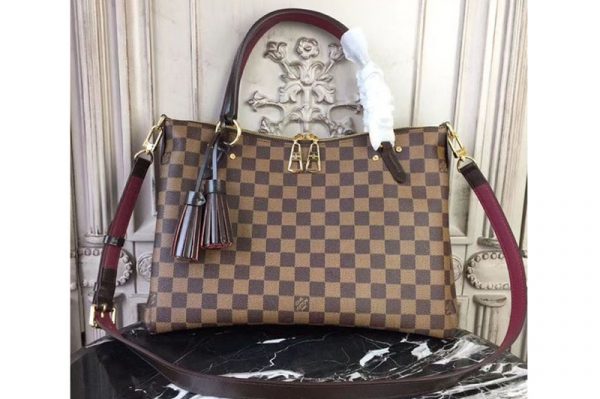 Replica Louis Vuitton N40023 Lymington Damier Ebene Canvas Bags