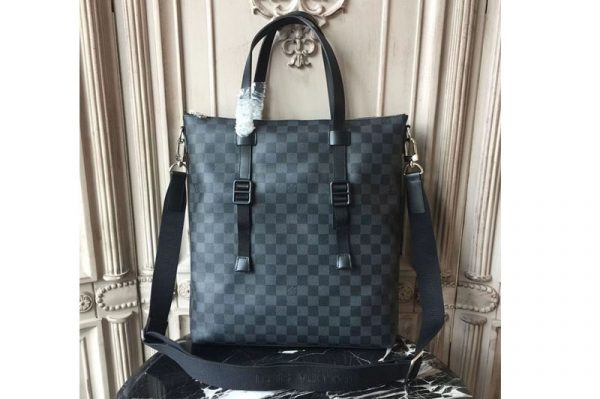 Replica Louis Vuitton N41456 Damier Graphite Canvas Skyline Tote Bags