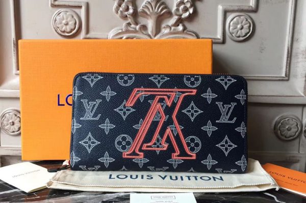 Replica Louis Vuitton M62931 Monogram Ink Canvas Zippy Organizer Wallets