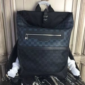 Replica Louis Vuitton N40009 Matchpoint Backpack Damier Cobalt Canvas