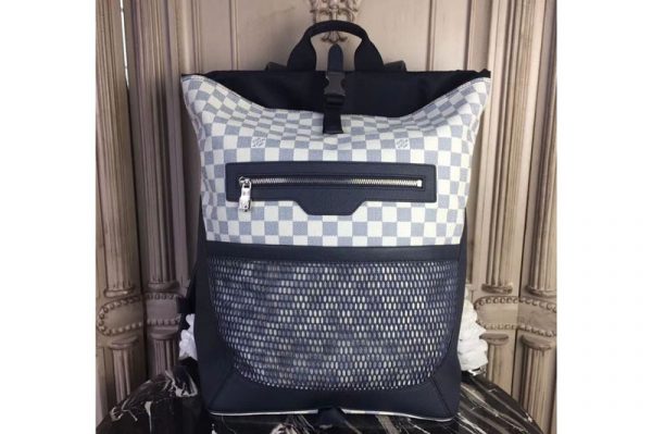 Replica Louis Vuitton N40018 Matchpoint Backpack Damier Coastline Canvas