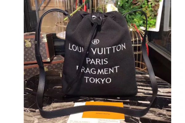 Replica Louis Vuitton M43418 LV Nano Bag Macassar Canvas