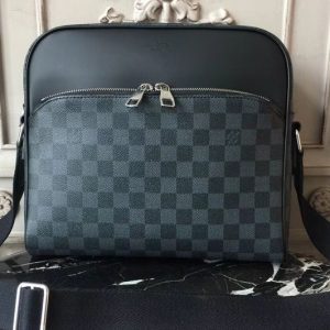 Replica Louis Vuitton N41408 Damier Graphite Canvas Dayton Reporter PM Bags