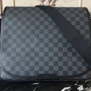 Replica Louis Vuitton N58029 Damier Graphite Canvas Daniel MM Bags