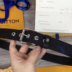 Replica Louis Vuitton M0044U LV Voyager 35MM Belts Taurillon Leather