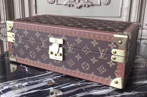 Replica Louis Vuitton M21286 LV Monogram Canvas 8 Watch Case