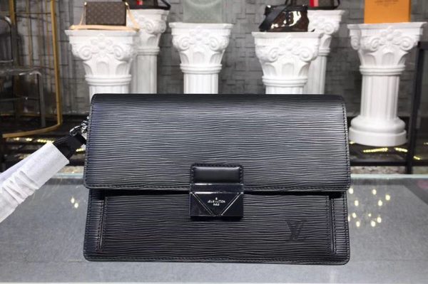 Replica Louis Vuitton M42742 LV Epi Leather Clutch Thames