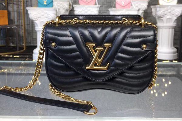 Replica Louis Vuitton M51683 LV New Wave Chain Bags PM Black