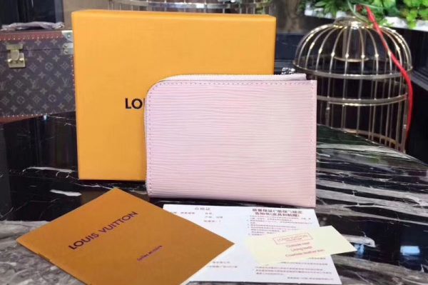 Replica Louis Vuitton M61808 Coin Purse Epi Leather Pink